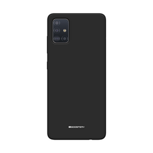 Goospery Mercury Black Soft Feeling Jelly Case for Samsung Galaxy A51