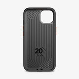 Tech21 Evo Max Rugged Case W/Holster iPhone 13 mini - Off Black