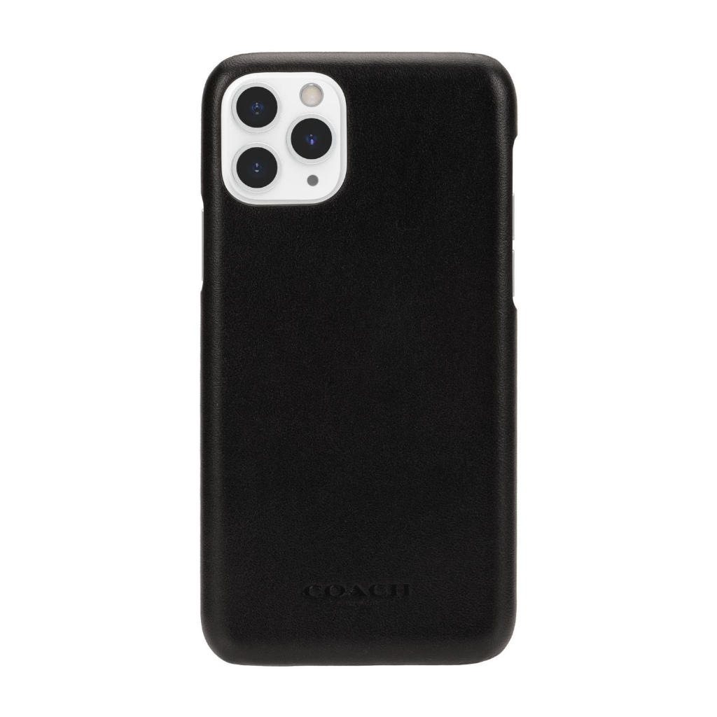 Coach Black Leather Wrap Case iPhone 11 Pro Max Dr Boom