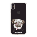 Boomtique Nerdy Pug for iPhone X/Xs