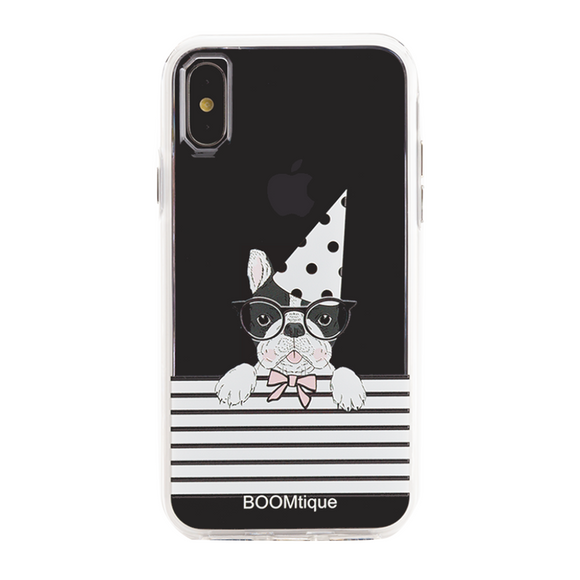 Boomtique Party Pug for iPhone X/Xs