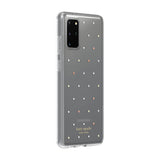 Kate Spade New York Pin Dot Gems Clear Case for Samsung Galaxy S20 Plus