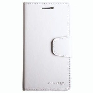 Goospery Mercury White Sonata Diary Case for Samsung S7