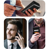 Goospery Wallet Leather Case Black for Galaxy S22+