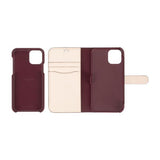 Coach Signature Peony Khaki/Pink Folio Wallet for iPhone 11 Pro